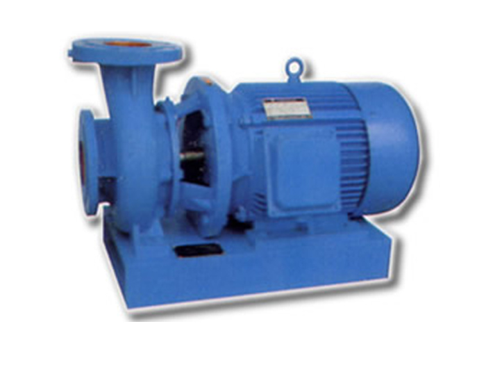 Horizontal pipeline pump